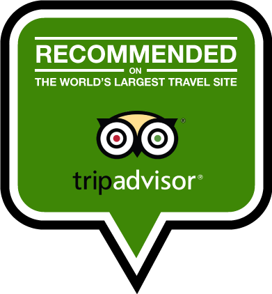 Recommended on TripAdvisor logo